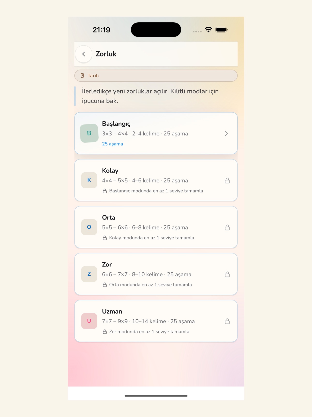 Screenshot 10 of Tinko Crossword Trivia