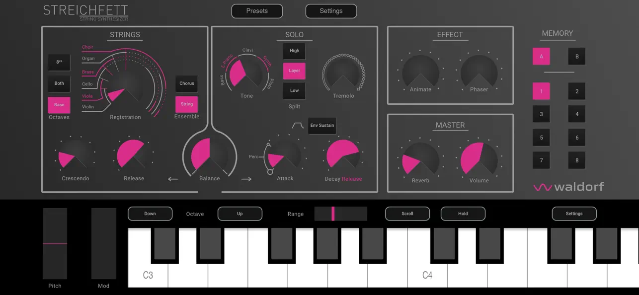 Streichfett (iOS) Door: Waldorf Music