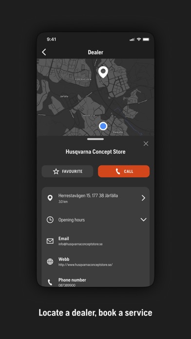 Husqvarna Connect iPhone screenshot 5 - Productivity app