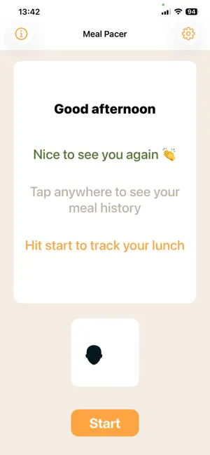 mealPacer screenshot 2