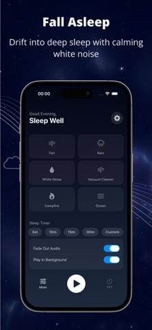 BedtimeFan: White Noise Screenshot 3 of 6