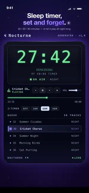 Nocturne FM screenshot 4