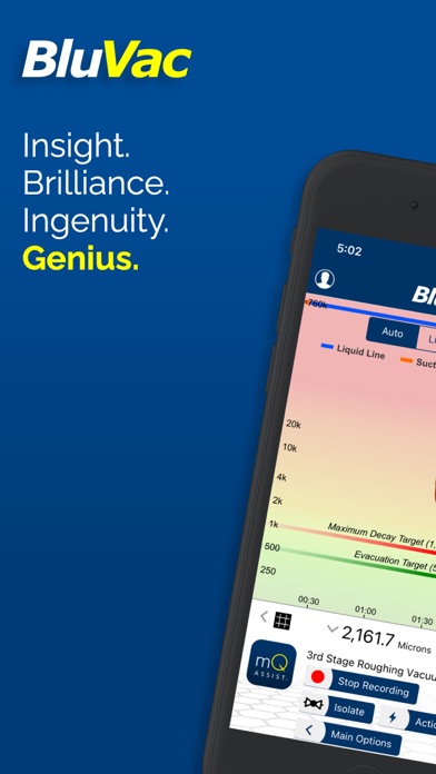 Screenshot 1 of BluVac App