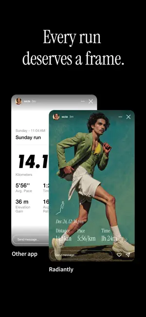 Radiantly - My Workout Frames screenshot 1