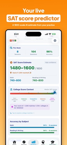 NextGen AI Digital SAT Prep Screenshot 5 of 10