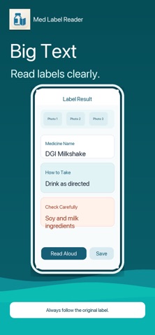 Med Label Reader Screenshot 5 of 5