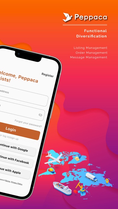 Peppaca Seller Screenshot
