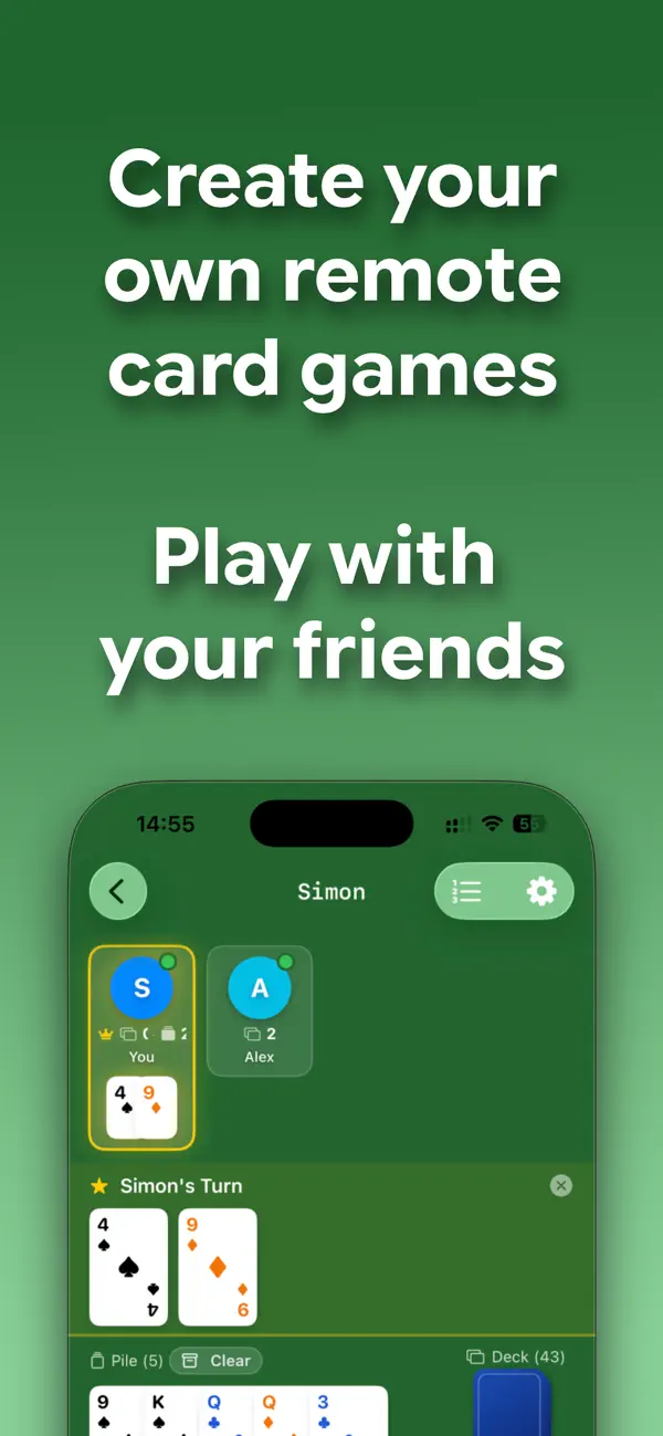 Screenshot #2 pour Deck of Cards - Social Sandbox