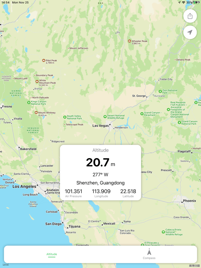 Compass Altitude Pro