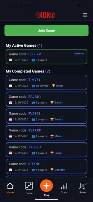 10K Scorekeeper screenshot 4