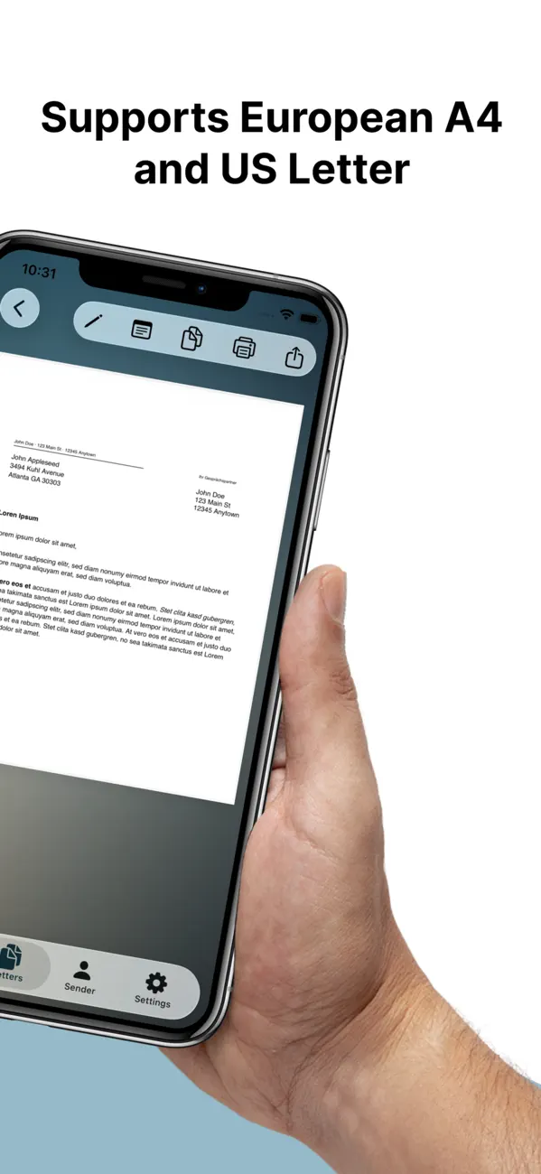 Write a letter Screenshot 3