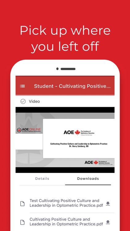 AOE - Academy of Ophthalmic Ed