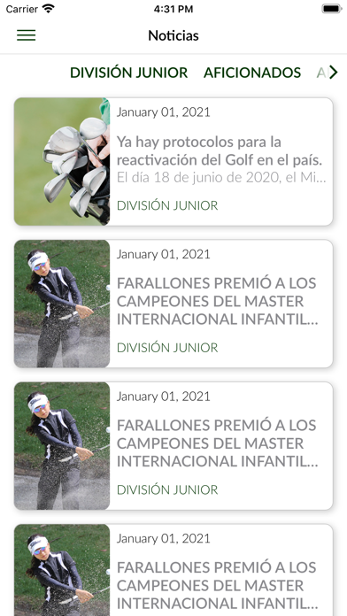 Screenshot #3 pour Fedegolf Total