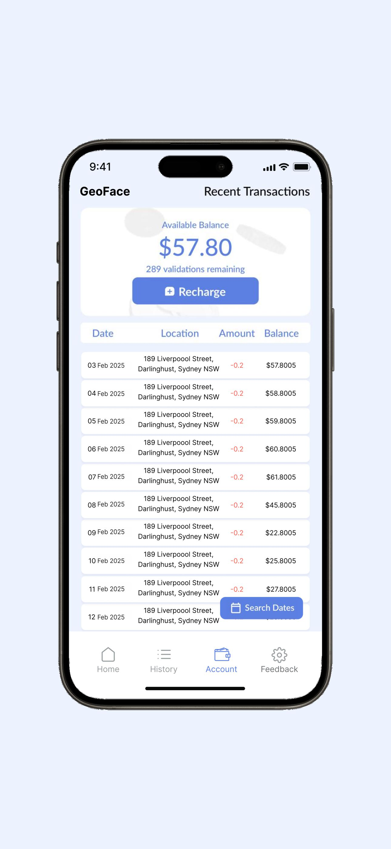 GeoFace screenshot 6