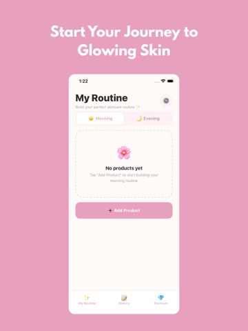 LayerSafe: Skincare Tracker iPad screenshot