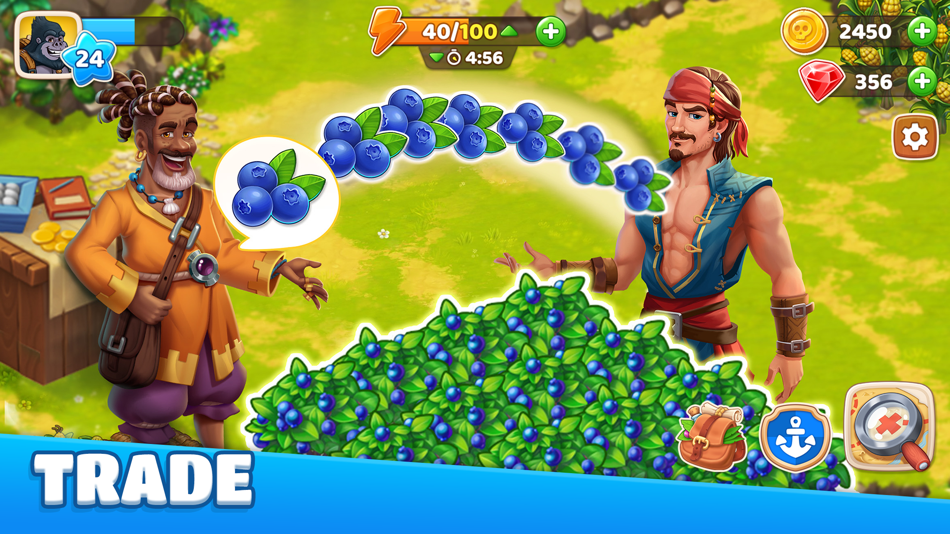 #7. Adventure Bay - Farm Games (iOS) โดย: Gamegos Teknoloji A.S.