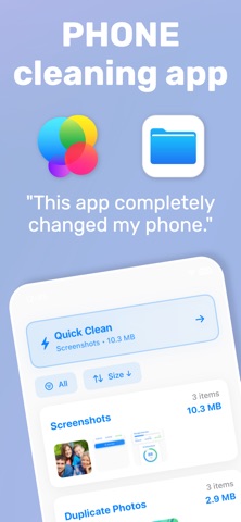 Cleanova: 手机存储空间清理工具 screenshot