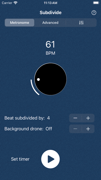 Screenshot #1 pour JB Timing Trainer