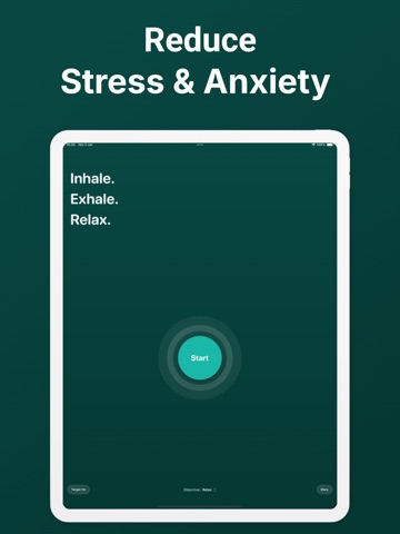 Breathwork: Paced Breathing iPad screenshot