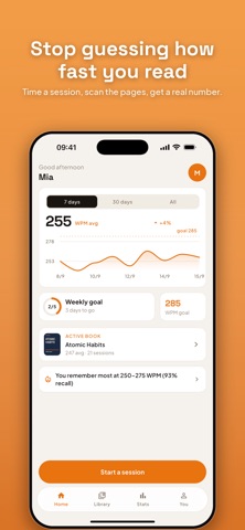 Readpace Screenshot 1 of 8