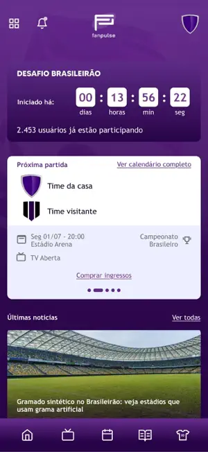 Fanpulse BR screenshot 1