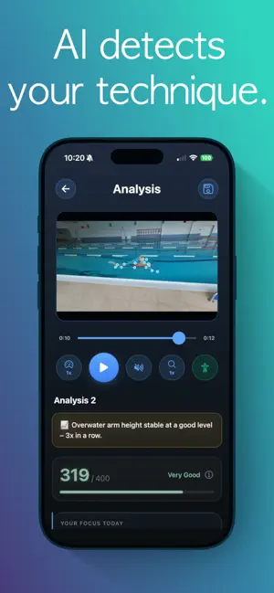 SwimAlyzer screenshot 2