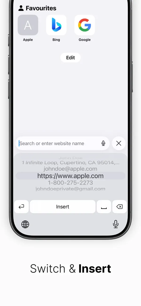 Screenshot #2 pour Phraser - Paste Keyboard