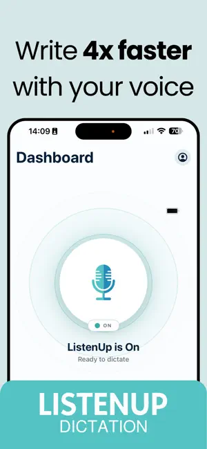 ListenUp Dictation screenshot 1