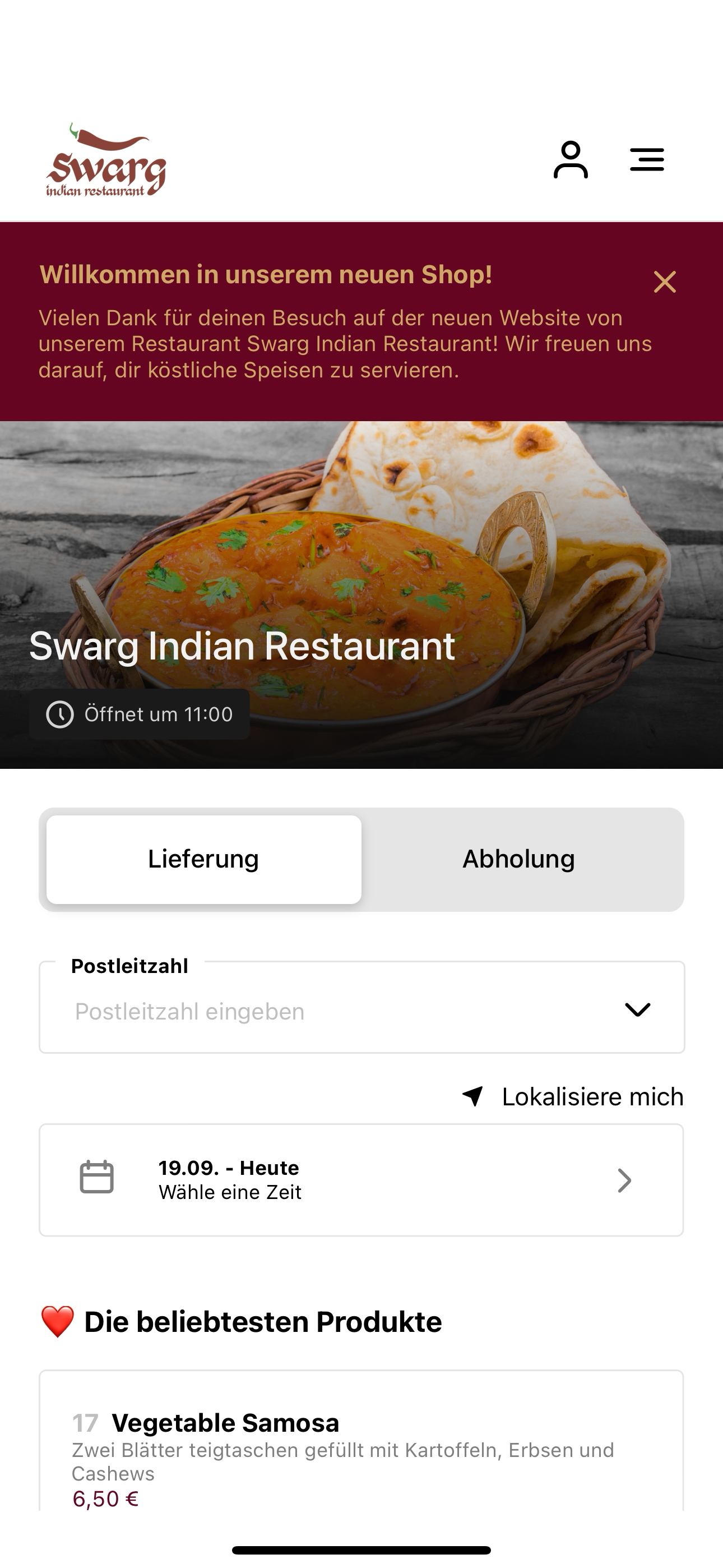 Swarg Indian Restaurant screenshot 3