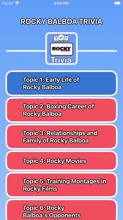 Rocky Balboa Trivia