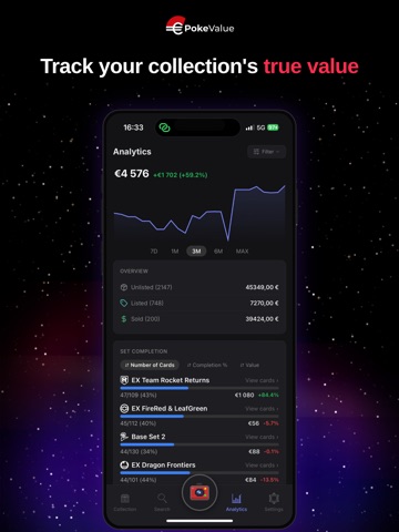 PokeValue - Card Value Scanner iPad screenshot