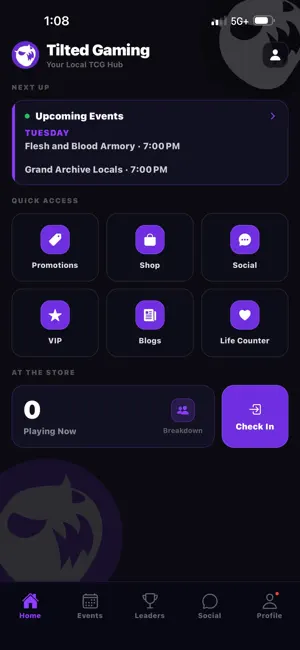 Tilted Gaming TCG Hub screenshot 1