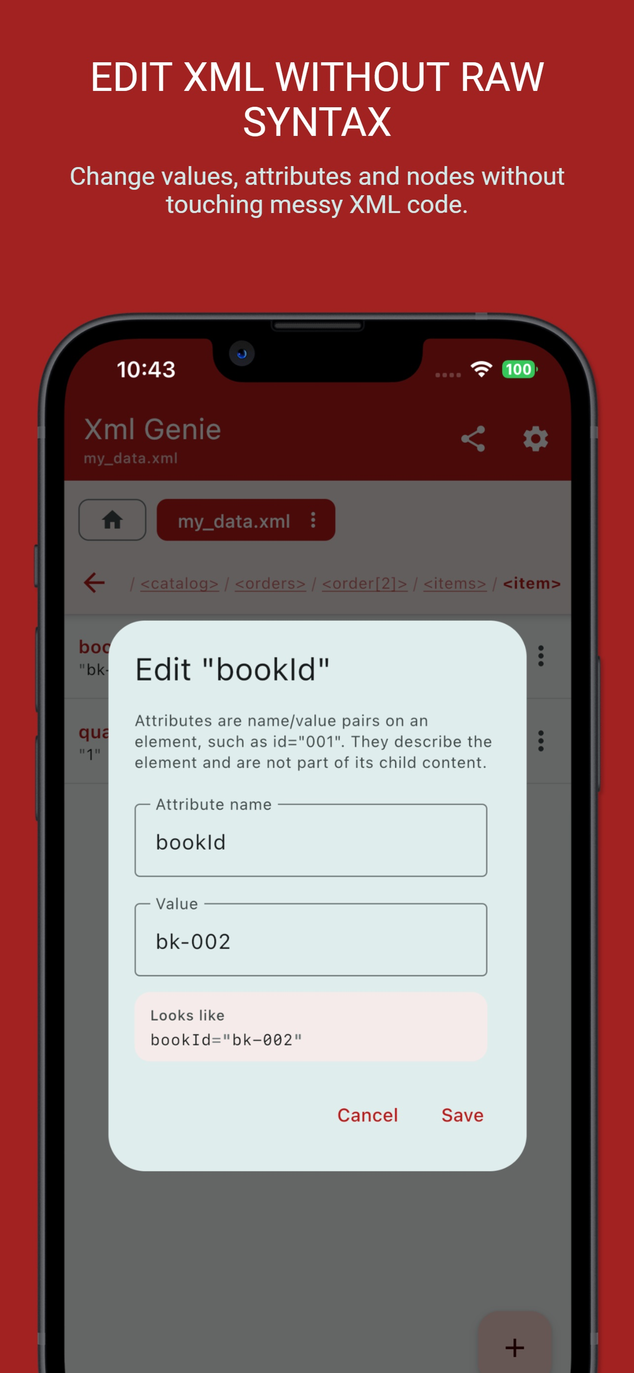 Xml Genie: XML Viewer & Editor screenshot 4