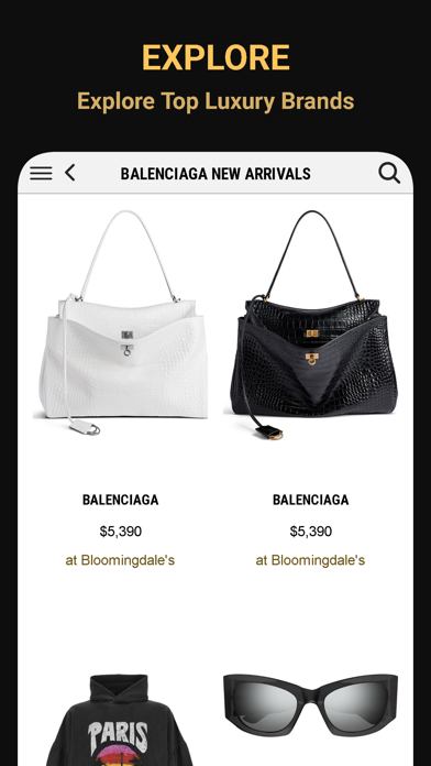 Luxury Brands Search｜CHERCHER Screenshot