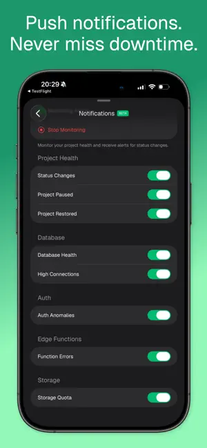 Supanator: Supabase Manager iPhone screenshot 5