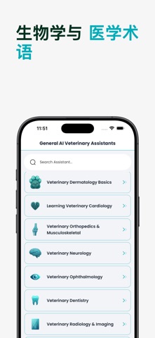 兽医人工智能：宠物动物研究 screenshot