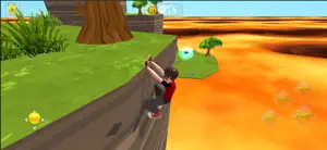 Anime Parkour lava Jump Game screenshot #2 for iPhone