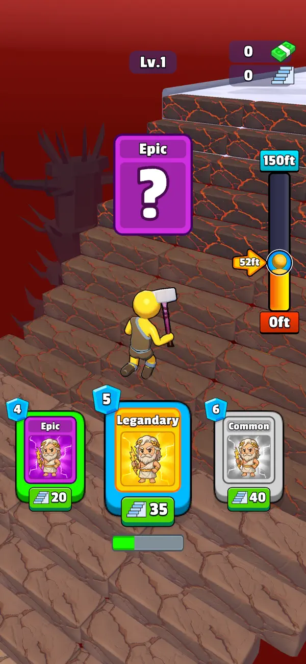 #1. Hell Escape : Firebound (iOS) Oleh: Rollic Games