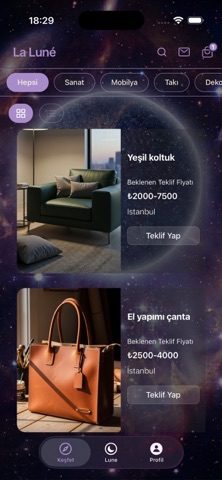 La Luné – AI Tasarım Atölyesi screenshot