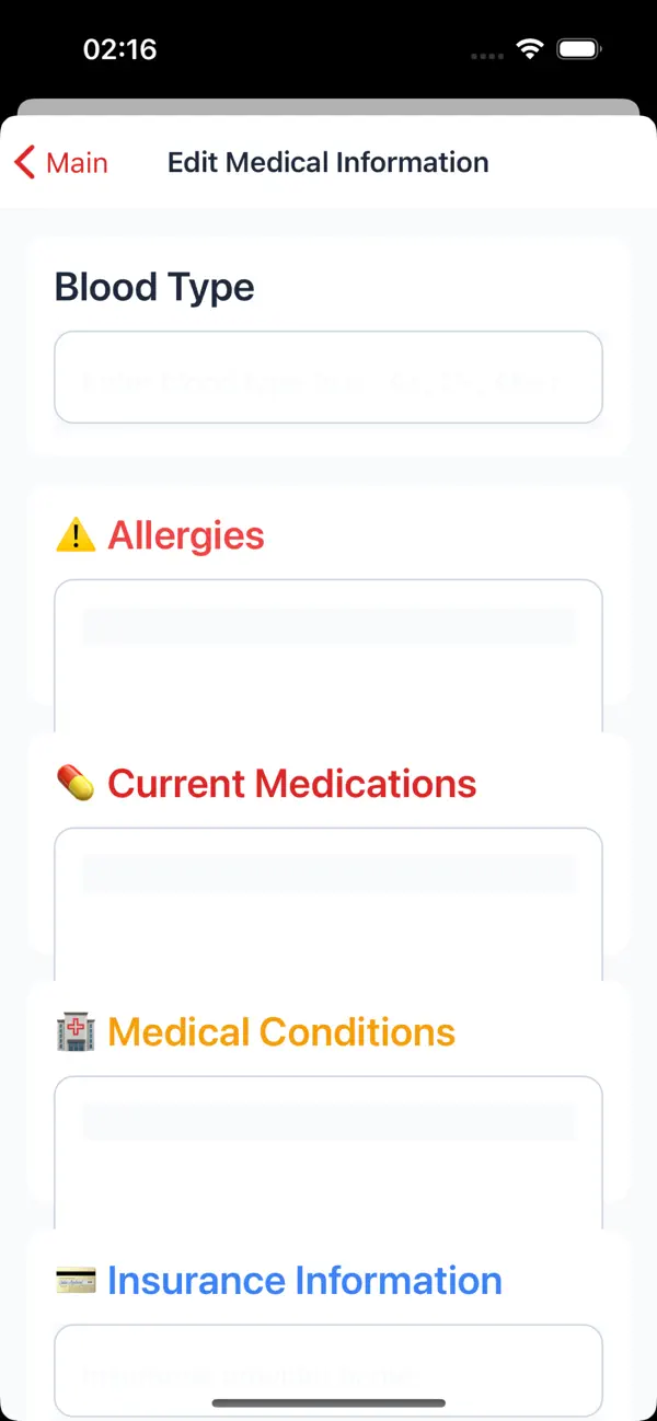 #4. Emerch: Emergency Contact Info (iOS) By: Umit UZ