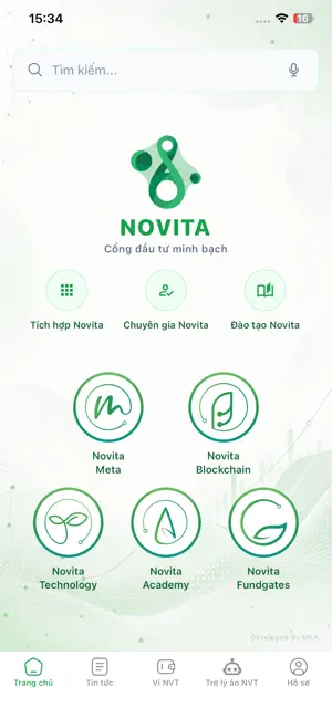 Novita screenshot 1