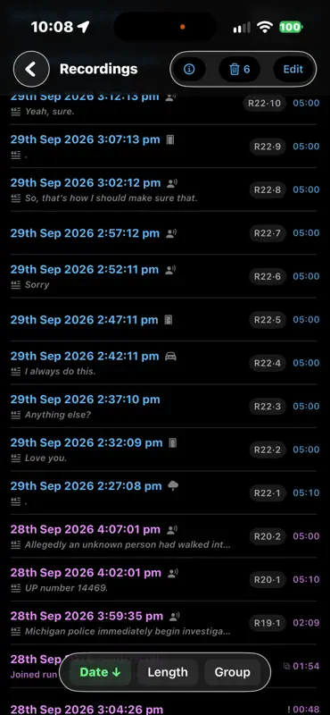 Audio Recorder with Trigger screenshot 3 of 9