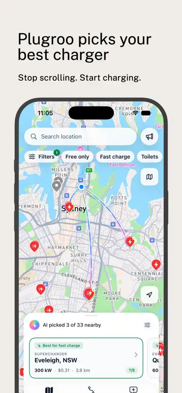 Plugroo: EV Charging Map screenshot 1 of 7