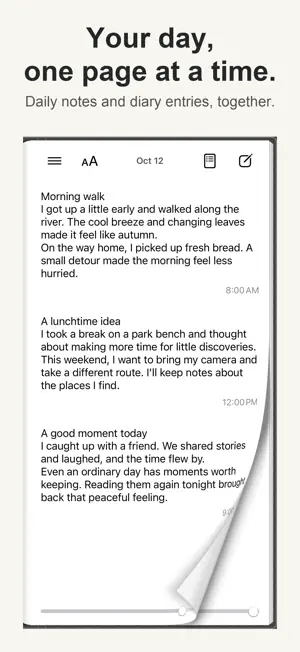 Notebook - Diary & Journal App screenshot 1