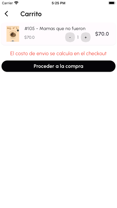 MOI Shop Screenshot
