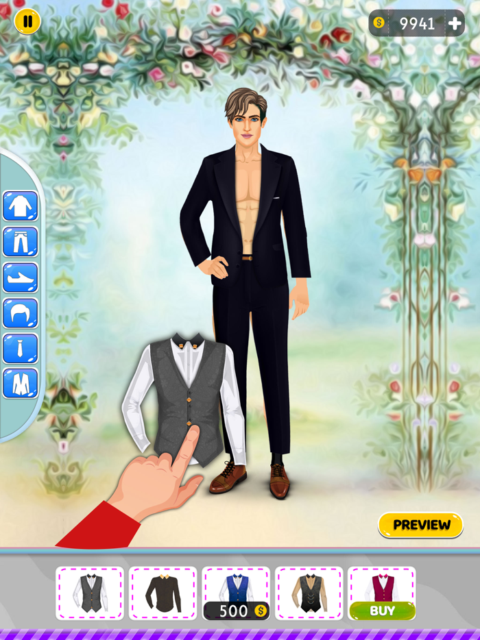 王子 時尚 裙子 向上 遊戲