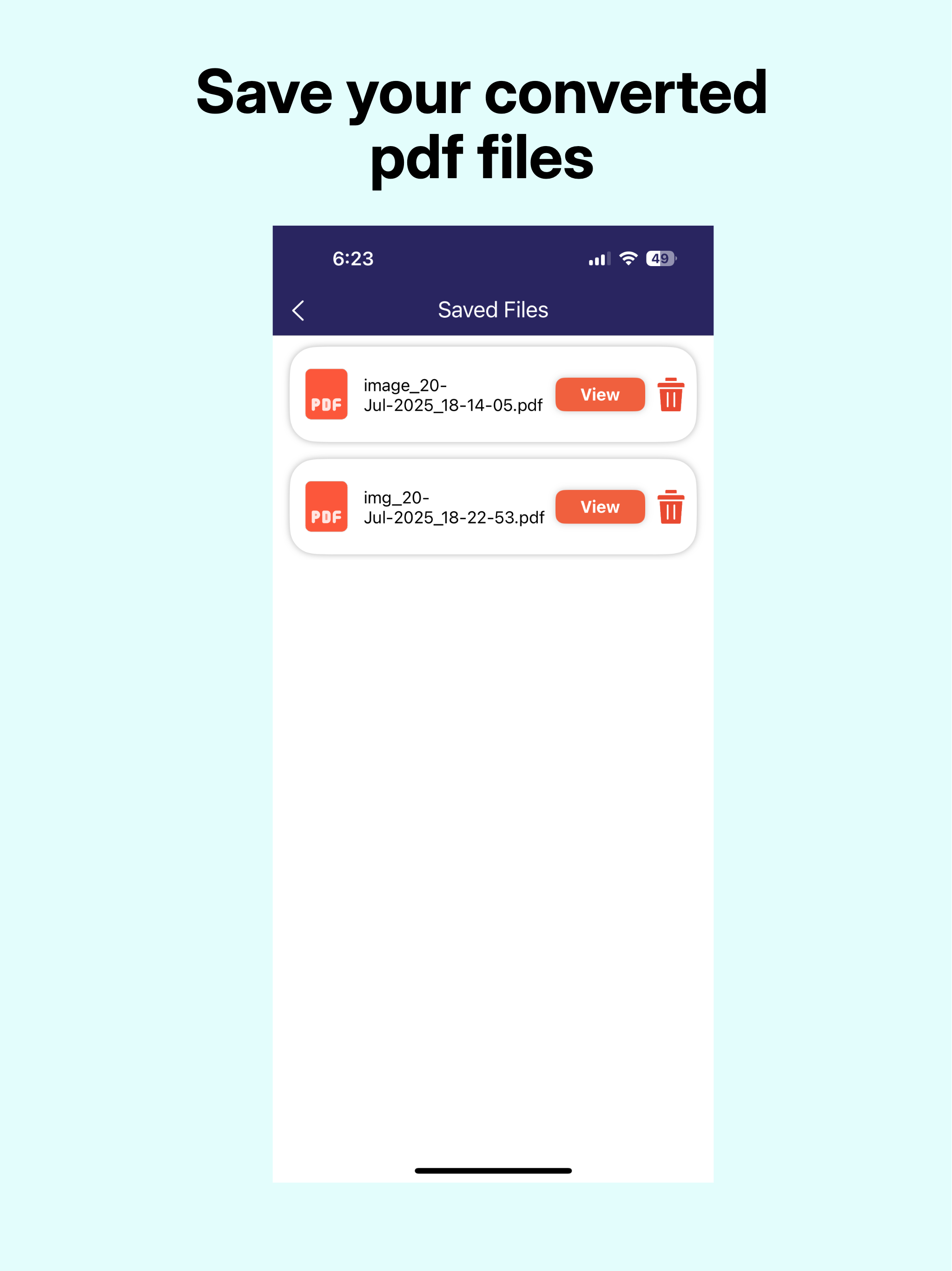 JPG To PDF App