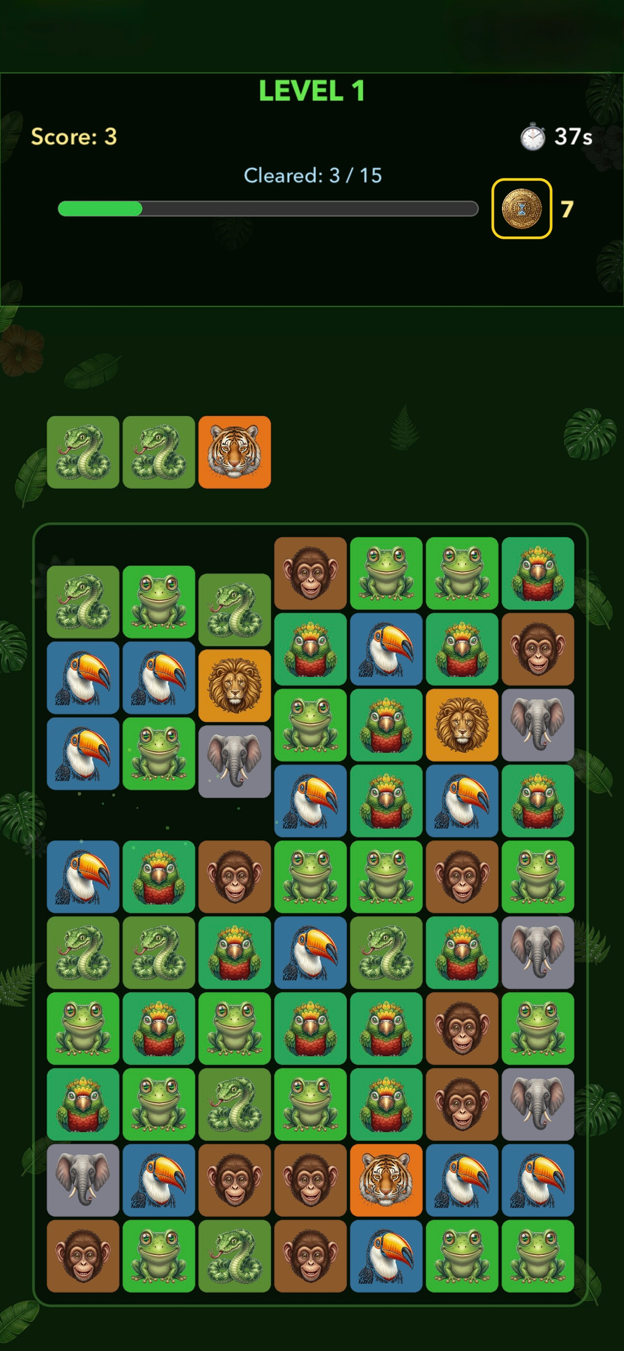Jungley Puzzle screenshot 3