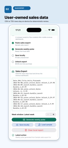Revenue Pulse Studio screenshot