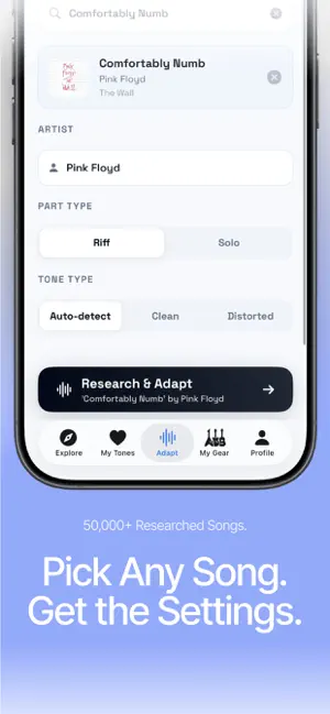 ToneAdapt - Guitar Tone Match iPhone screenshot 4